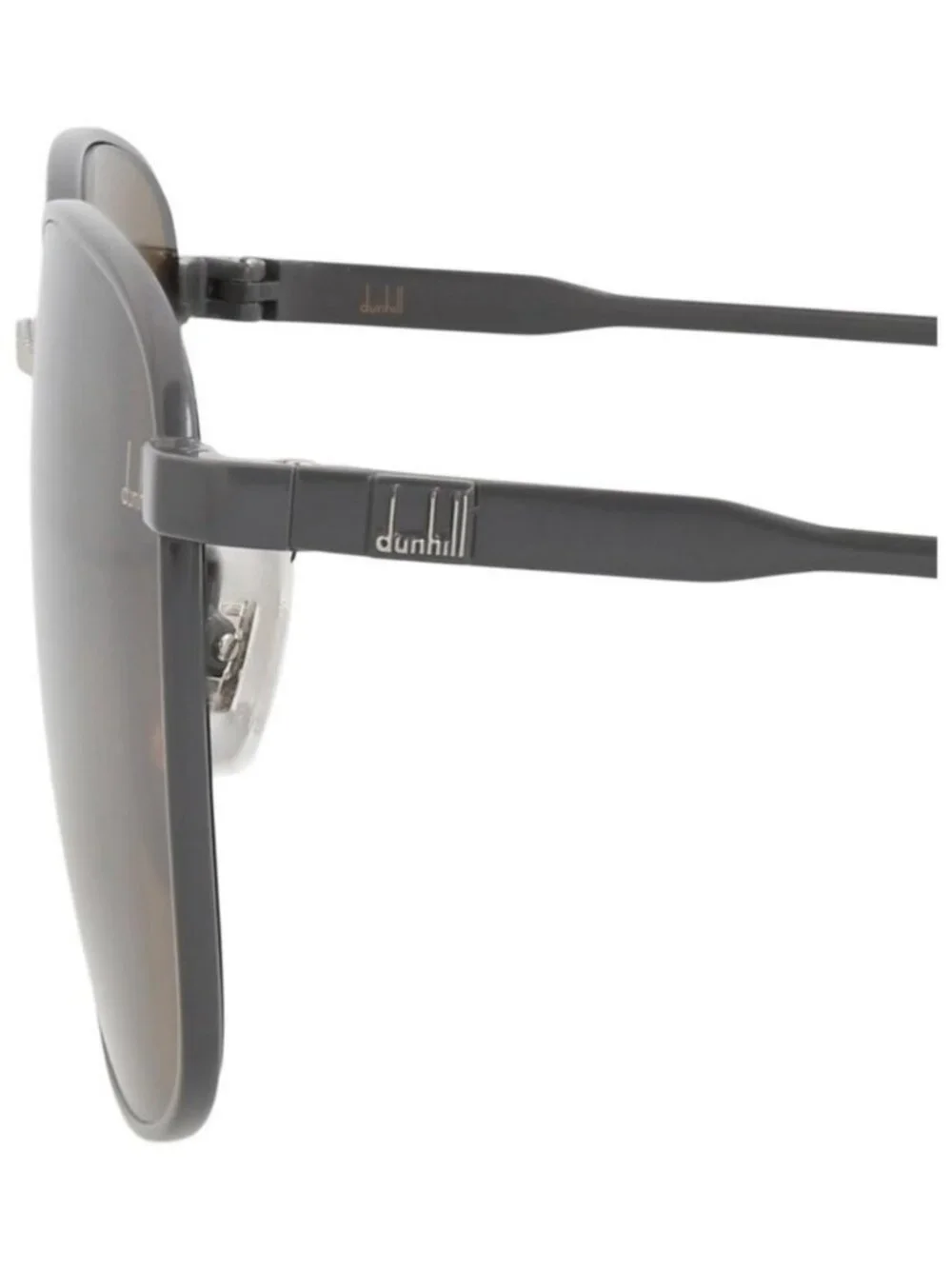 New Dunhill Mens Square/Rectangle Grey Grey Brown Fashion Designer Sunglasses